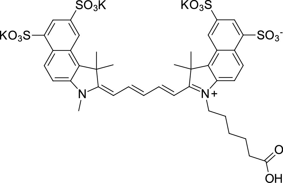 Sulfo-Cyanine5,5 carboxylic acidͼƬ