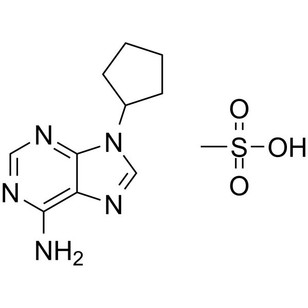 9-Cyclopentyladenine monomethanesulfonate图片