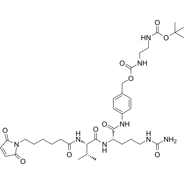 MC-Val-Cit-PAB-NH-C2-NH-BocͼƬ