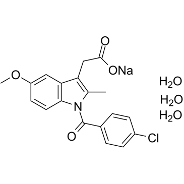 Indomethacin sodium hydrate图片