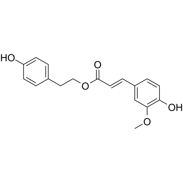 p-Hydroxyphenethyl trans-ferulateͼƬ