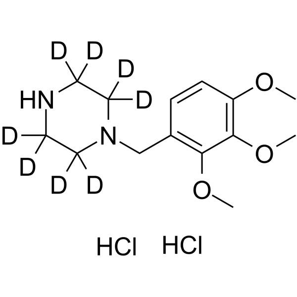 Trimetazidine-d8 dihydrochlorideͼƬ