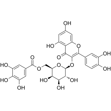 Quercetin 3-O-(6&rsquo&rsquo-galloyl)--D-galactopyranosideͼƬ