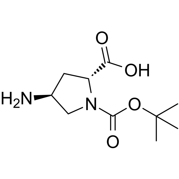 (4S)-1-Boc-4-amino-D-prolineͼƬ