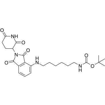 Thalidomide-NH-C6-NH-BocͼƬ