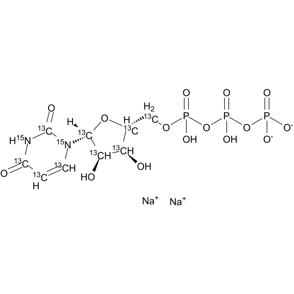 Uridine triphosphate 13C9,15N2 sodiumͼƬ