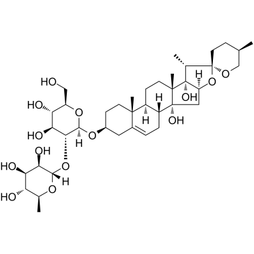 Ophiogenin 3-O--L-rhamnopyranosyl-(1&rarr2)--D-glucopyranosideͼƬ