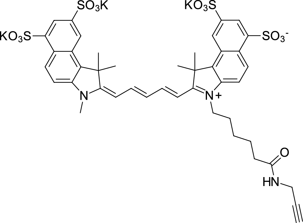 Sulfo-Cyanine5,5 alkyneͼƬ