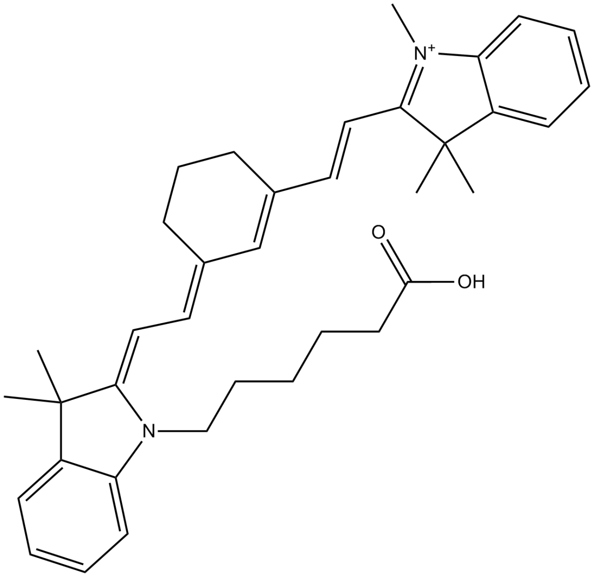 Cy7 carboxylic acid(non-sulfonated)图片