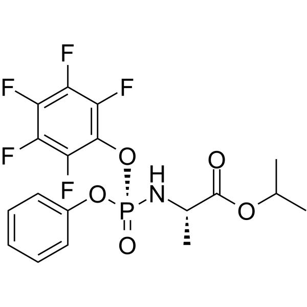 Isopropyl((R)-(perfluorophenoxy)(phenoxy)phosphoryl)-L-alaninateͼƬ