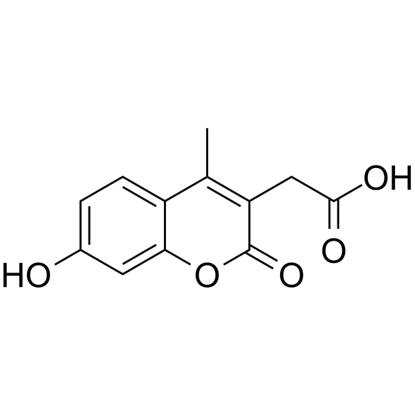 7-Hydroxy-4-methylcoumarin-3-acetic acidͼƬ