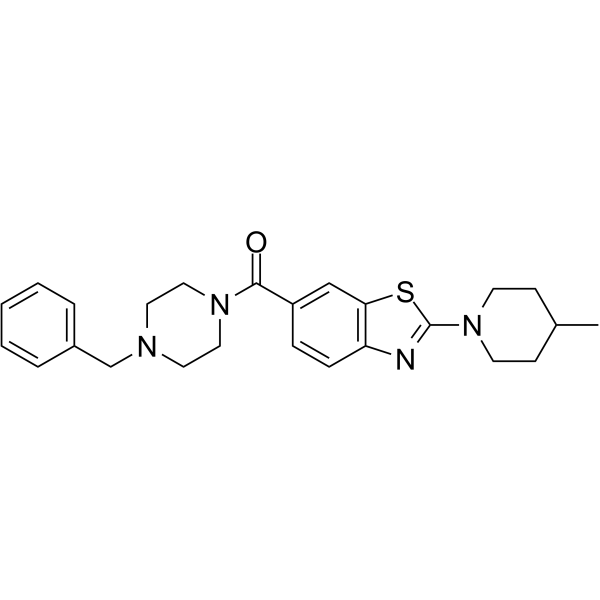 Benzyl-piperazine-CO-benzothiazole-4-methylpiperidineͼƬ