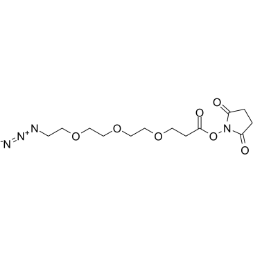 N3-PEG3-C2-NHS ester图片