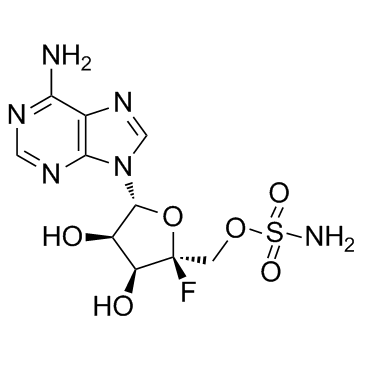 Nucleocidin(4'-Fluoro-5'-O-sulfamoyladenosine)ͼƬ