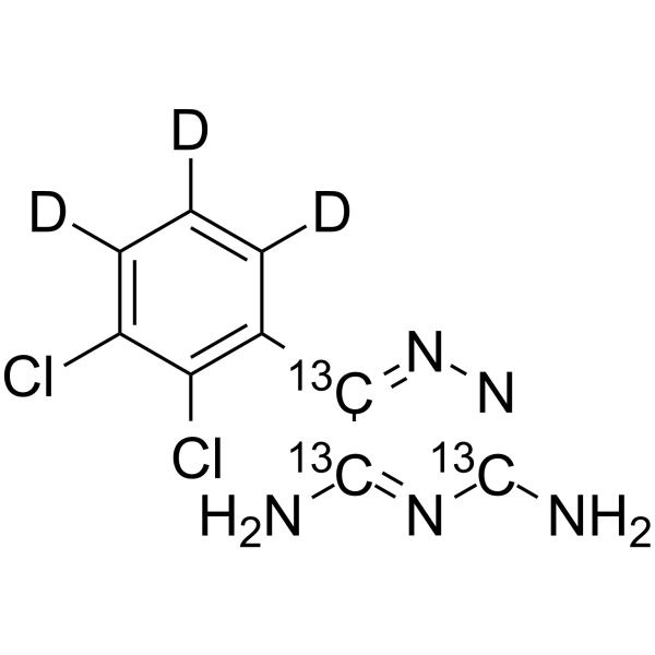 Lamotrigine-13C3,d3图片