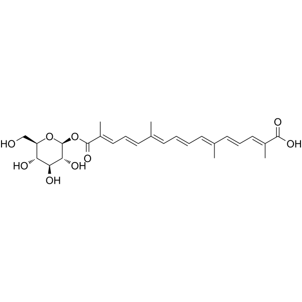 Crocetin-D-glucopyranosideͼƬ