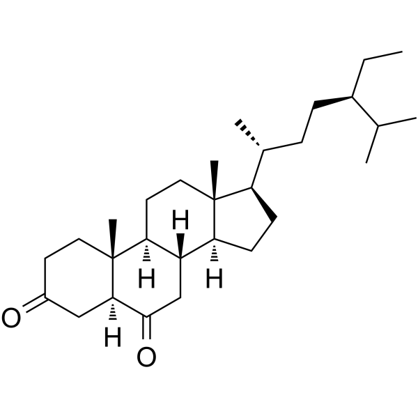 (5)-Stigmastane-3,6-dioneͼƬ