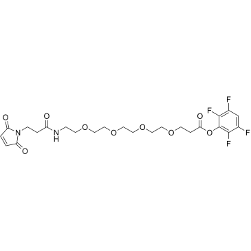 Mal-amido-PEG4-TFP ester图片