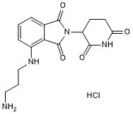 Pomalidomide 4'-alkylC3-amineͼƬ