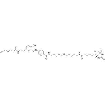 Diazo Biotin-PEG3-alkyne图片