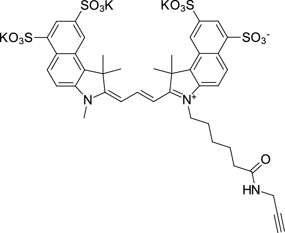 Sulfo-Cyanine3,5 alkyneͼƬ