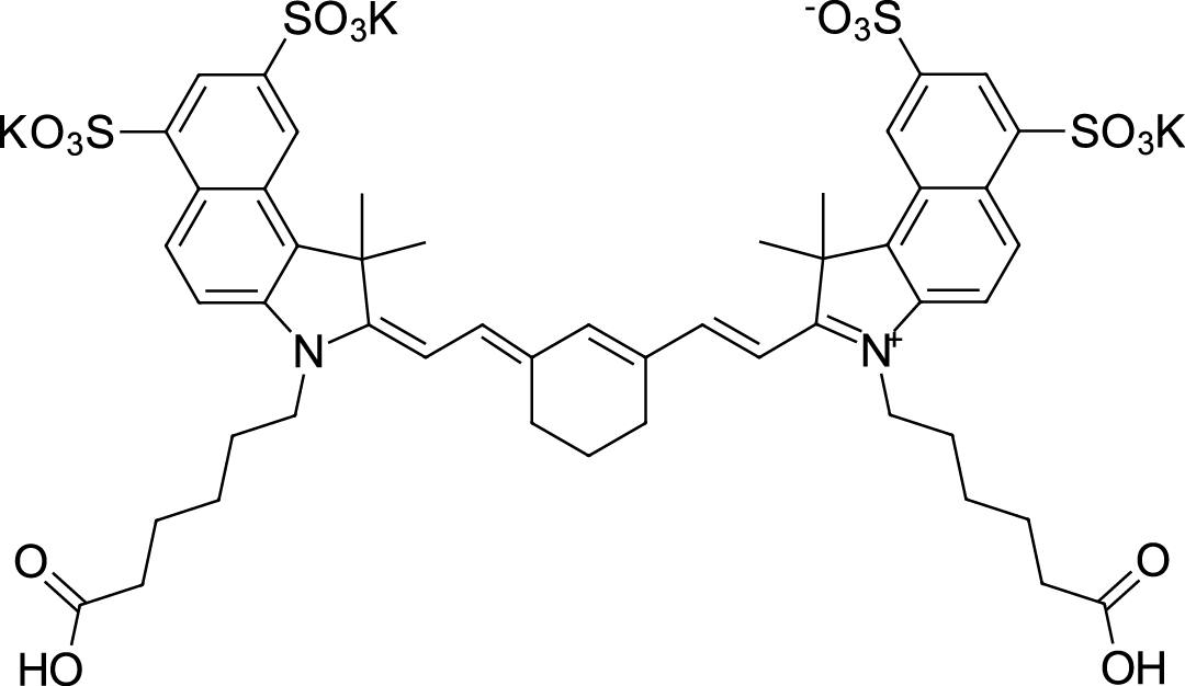 Sulfo-Cyanine7,5 dicarboxylic acidͼƬ