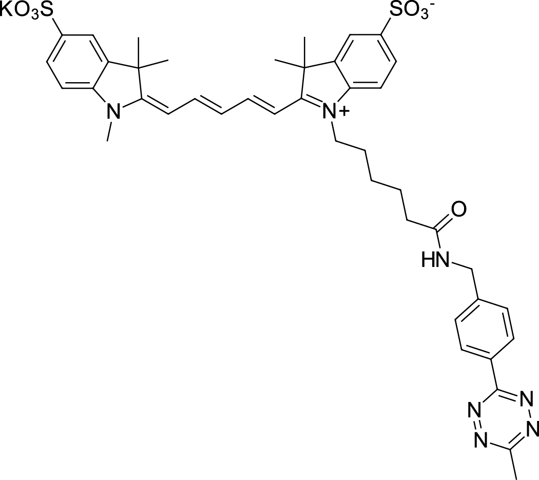 Sulfo-Cyanine5 tetrazineͼƬ