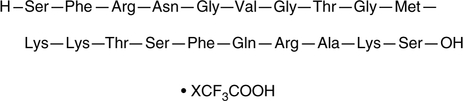 Neuropeptide S(human)(trifluoroacetate salt)ͼƬ