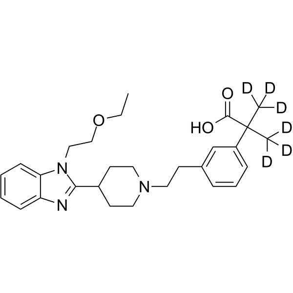 Bilastine-d6图片