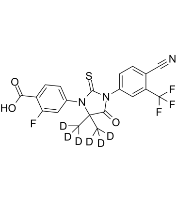 Enzalutamide carboxylic acid D6图片