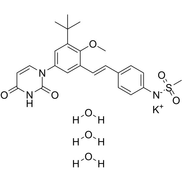 ABT-072 potassium trihydrate图片