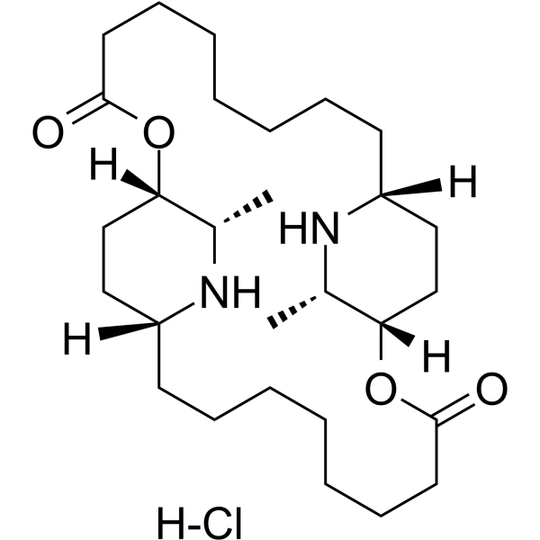 Carpaine hydrochloride图片