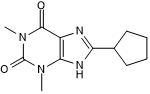 8-Cyclopentyl-1,3-dimethylxanthineͼƬ