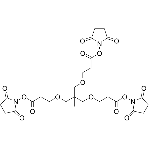 m-C-tri(CH2-PEG1-NHS ester)ͼƬ