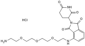 Pomalidomide 4'-PEG3-amineͼƬ