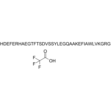 Glucagon-like peptide 1(1-37),human(TFA)图片