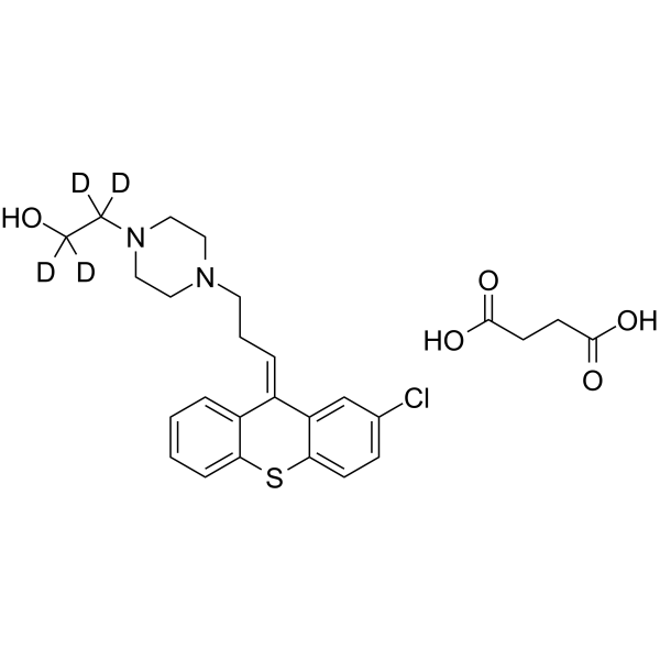 Zuclopenthixol-d4 succinate saltͼƬ