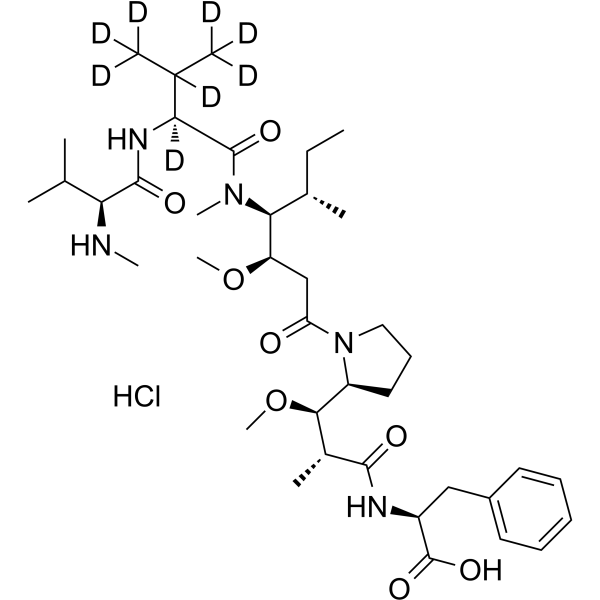 MMAF-d8 hydrochloride图片