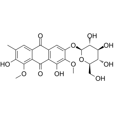 Aurantio-obtusinβ-D-glucoside图片