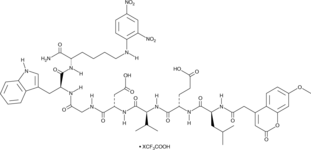 Mca-LEVDGW-K(Dnp)-NH2(trifluoroacetate salt)ͼƬ