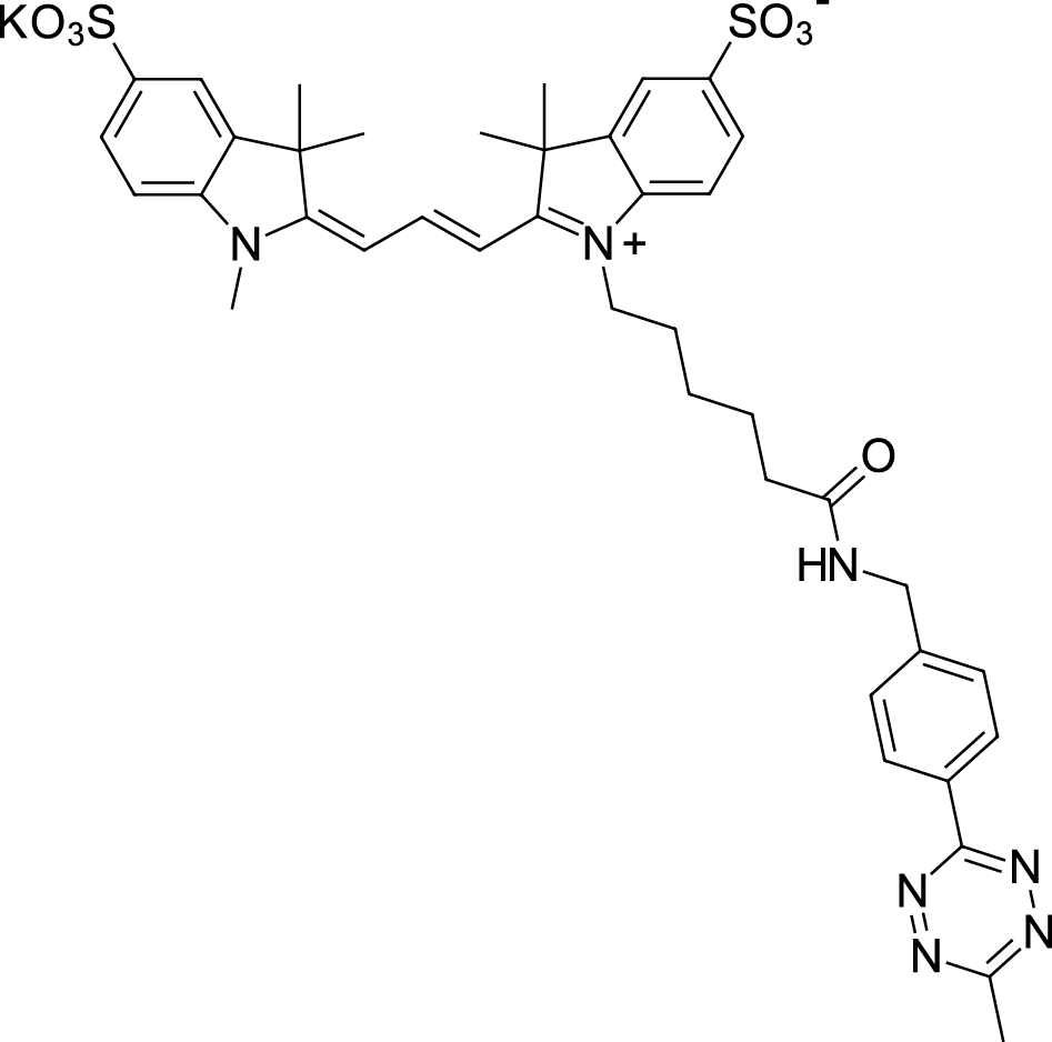 Sulfo-Cyanine3 tetrazineͼƬ