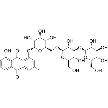 Chrysophanol triglucosideͼƬ