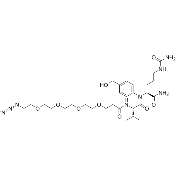 Azido-PEG4-Val-Cit-PAB-OH图片