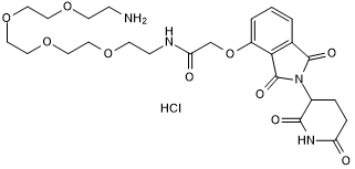 Thalidomide 4'-oxyacetamide-PEG4-amineͼƬ