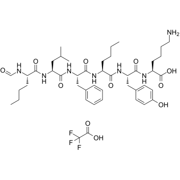 N-Formyl-Nle-Leu-Phe-Nle-Tyr-Lys TFAͼƬ