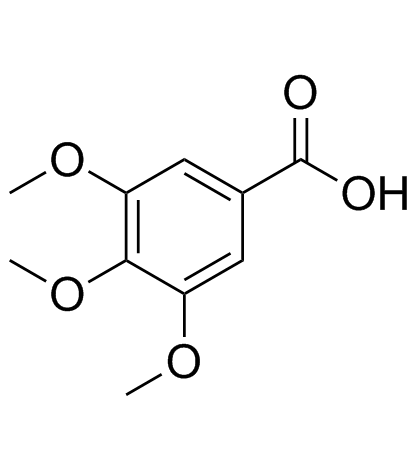 3,4,5-Trimethoxybenzoic acid(Eudesmic acid)图片