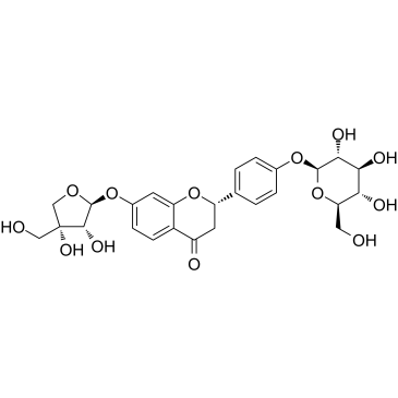 Liguiritigenin-7-O-D-apiosyl-4'-O-D-glucosideͼƬ