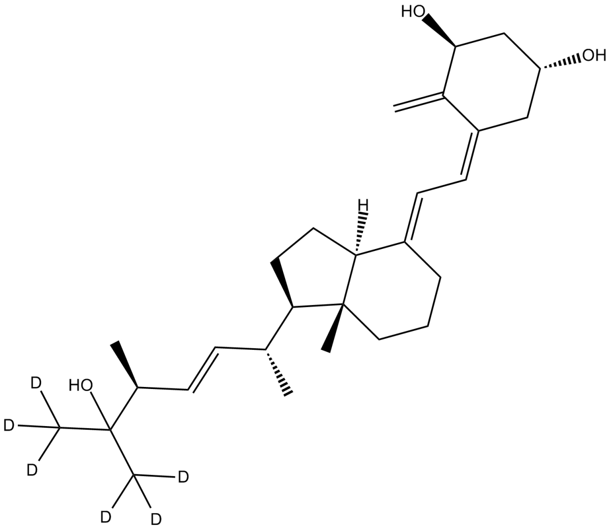 1alpha,25-Dihydroxy VD2-D6ͼƬ