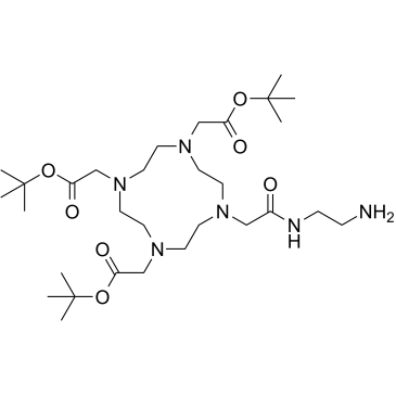 2-Aminoethyl-mono-amide-DOTA-tris(tBu ester)图片