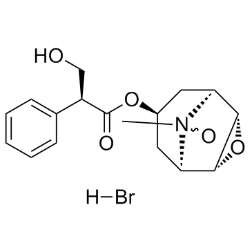 Scopolamine N-oxide hydrobromide(Hyoscine N-oxide hydrobromide)图片